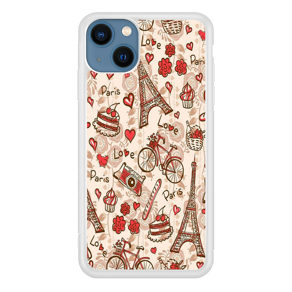 Flowers Beauty In Paris Wallpaper iPhone 14 Plus Case