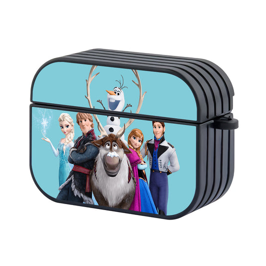 Frozen And Friends Hard Plastic Case Cover For Apple Airpods Pro 3 - Ezzystore