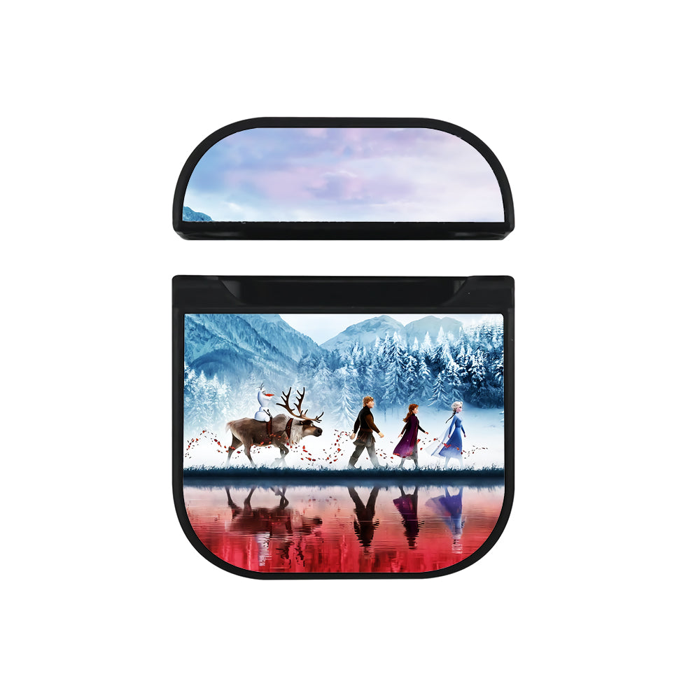Frozen Elsa and Friends Hard Plastic Case Cover For Apple Airpods