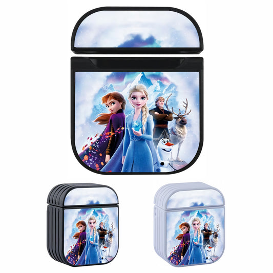 Frozen The Snow Queen Hard Plastic Case Cover For Apple Airpods