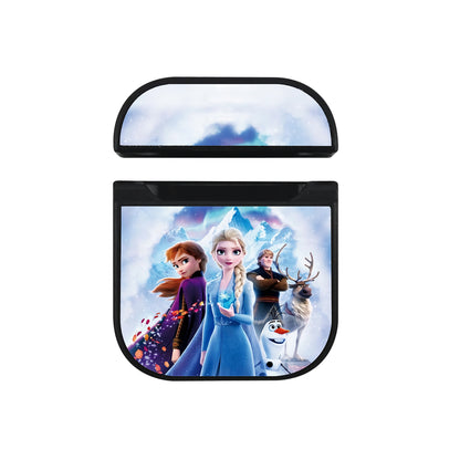 Frozen The Snow Queen Hard Plastic Case Cover For Apple Airpods