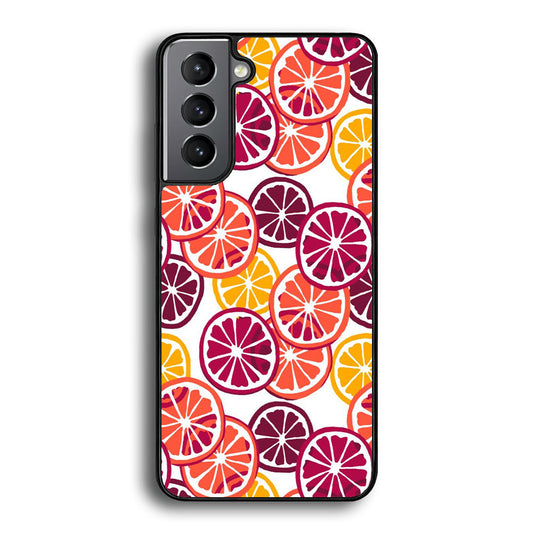 Fruit Fresh Orange Samsung Galaxy S22 Case - Ezzystore