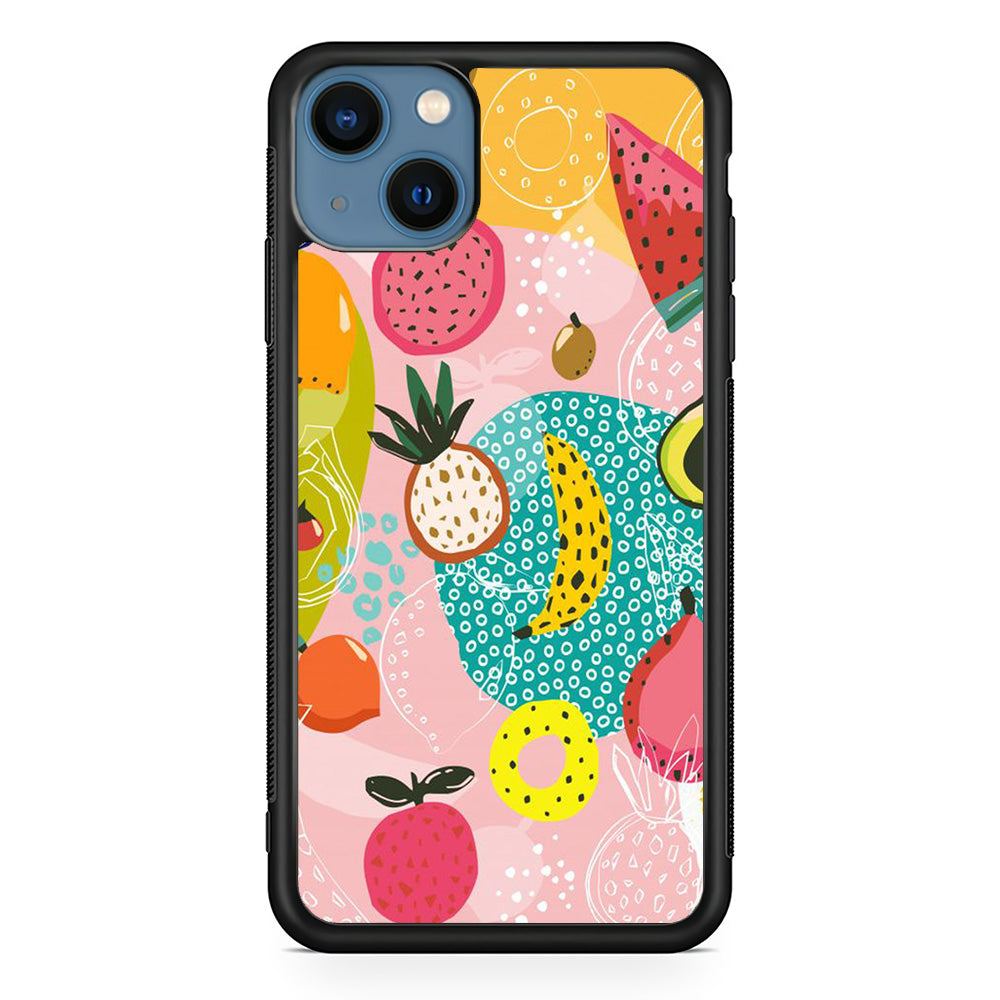 Fruit Mix Dessert iPhone 14 Case