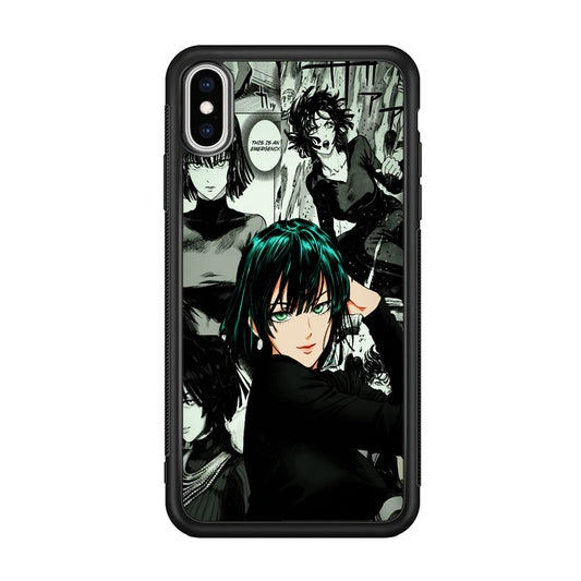 Fubuki One Punch Man Comic iPhone X Case