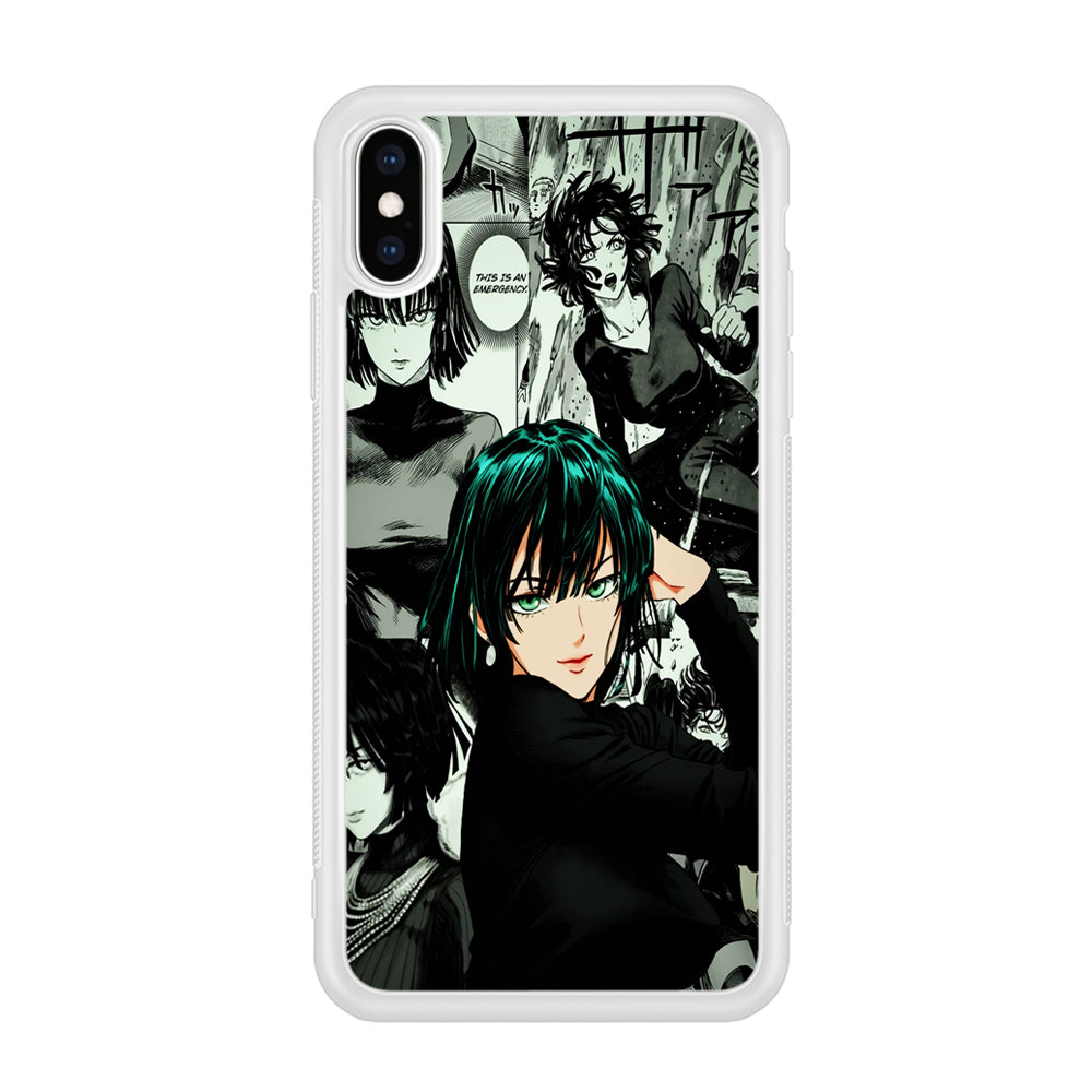 Fubuki One Punch Man Comic iPhone X Case