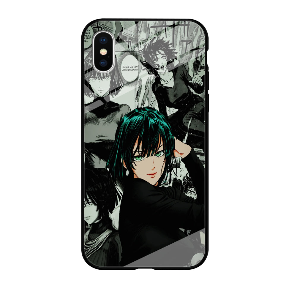 Fubuki One Punch Man Comic iPhone X Case
