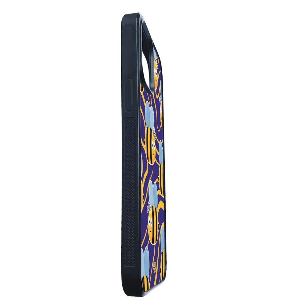Funny Bugs Bee with a Sweet Smile Magsafe iPhone Case