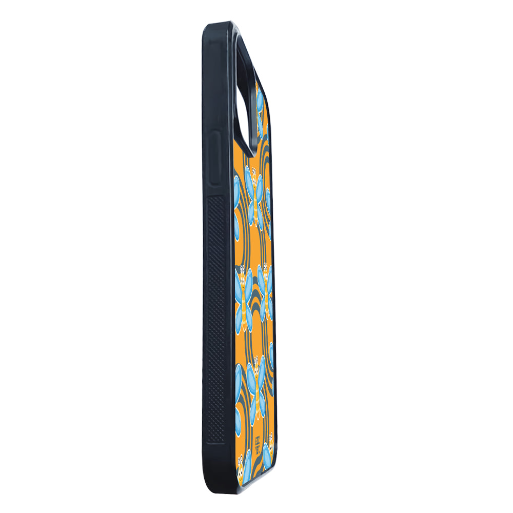 Funny Bugs Little Yellow Dragonfly Magsafe iPhone Case