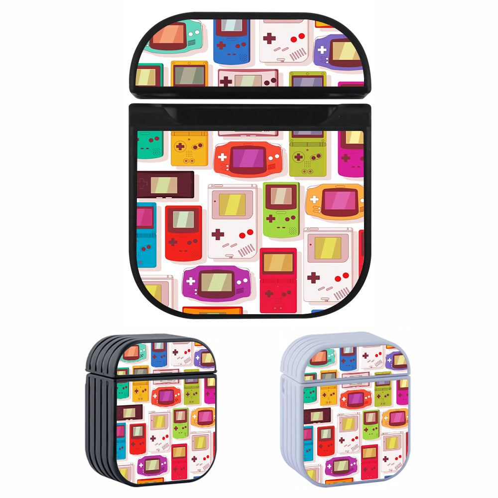 Game console Pocket Retro Hard Plastic Case Cover For Apple Airpods