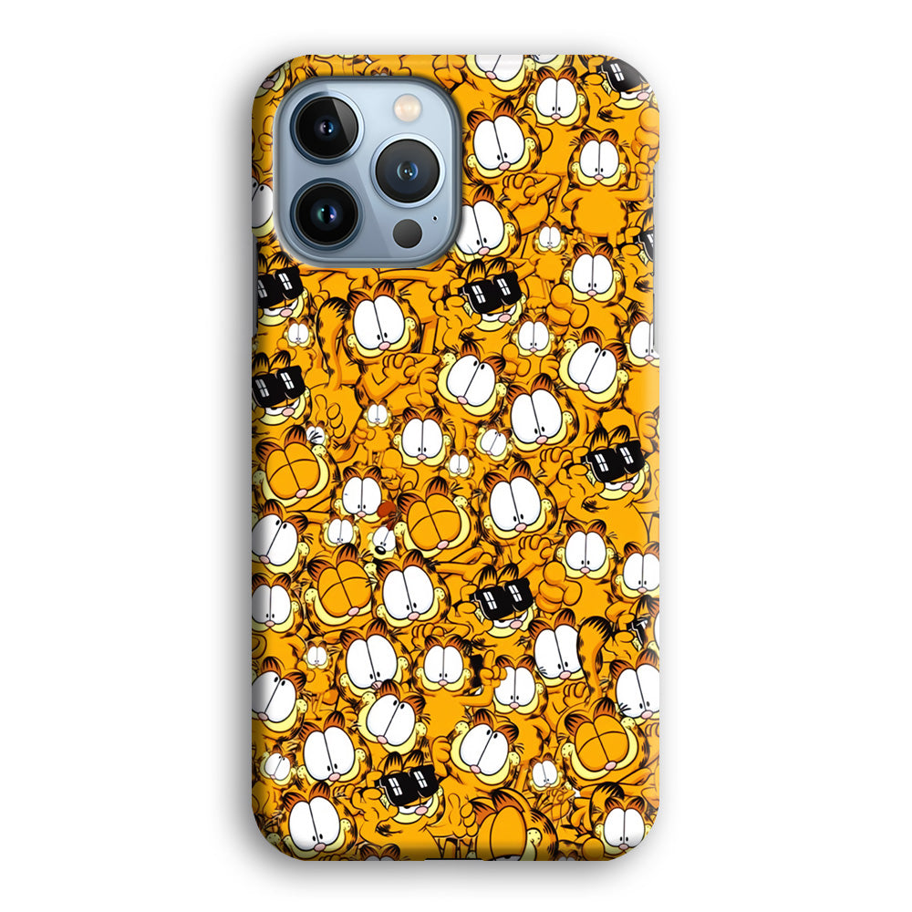 Garfield Doodle iPhone 14 Pro Max Case