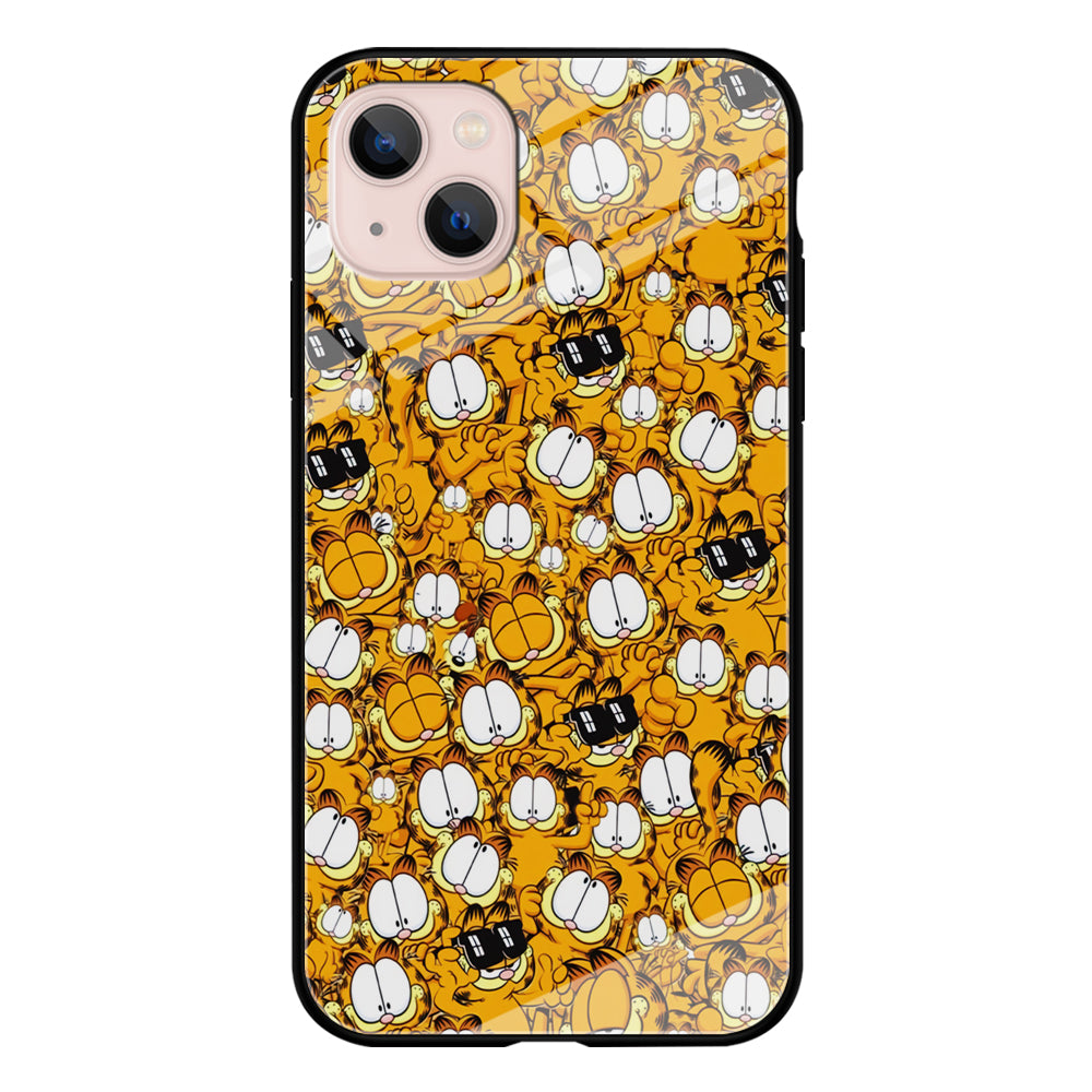 Garfield Doodle iPhone 15 Plus Case