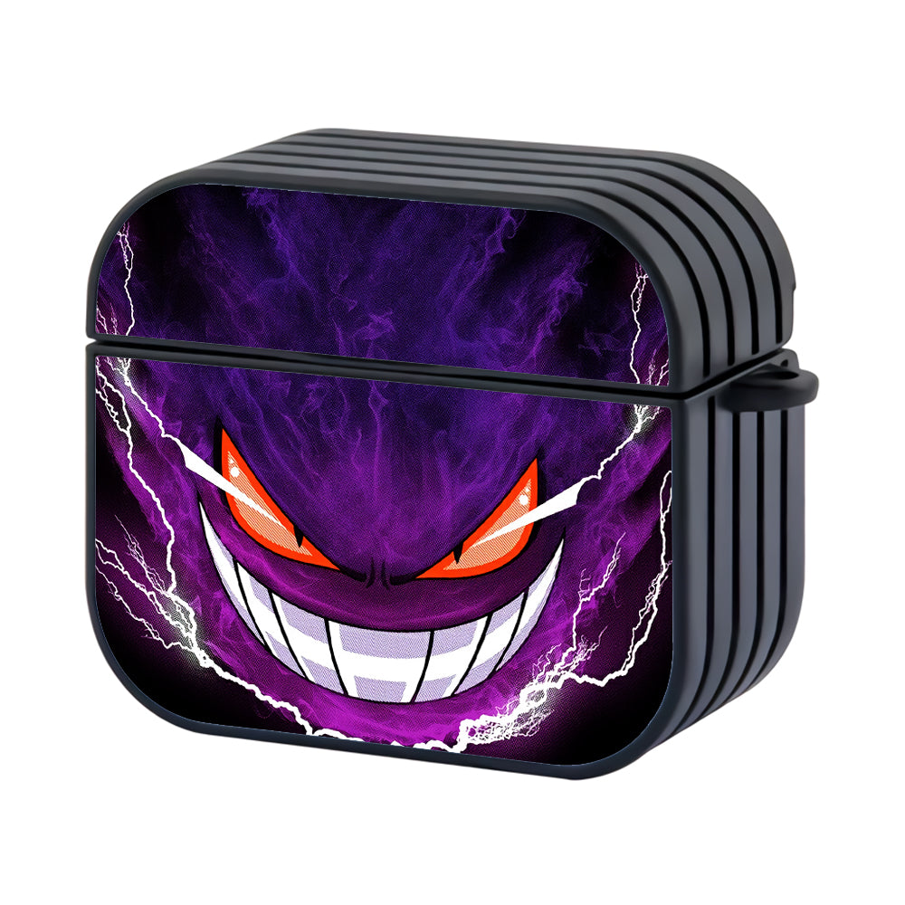 Gengar Poison Type Pokemon Hard Plastic Case Cover For Apple Airpods 4 - Ezzystore
