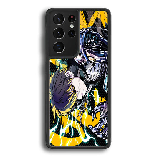 Genos One Punch Man Battle Mode Samsung Galaxy S24 Ultra Case - Ezzystore