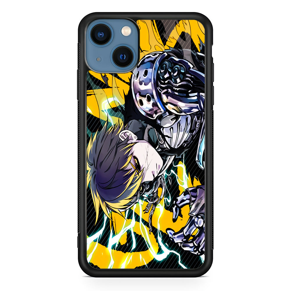 Genos One Punch Man Battle Mode iPhone 14 Plus Case