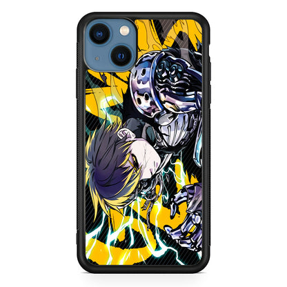 Genos One Punch Man Battle Mode iPhone 14 Plus Case