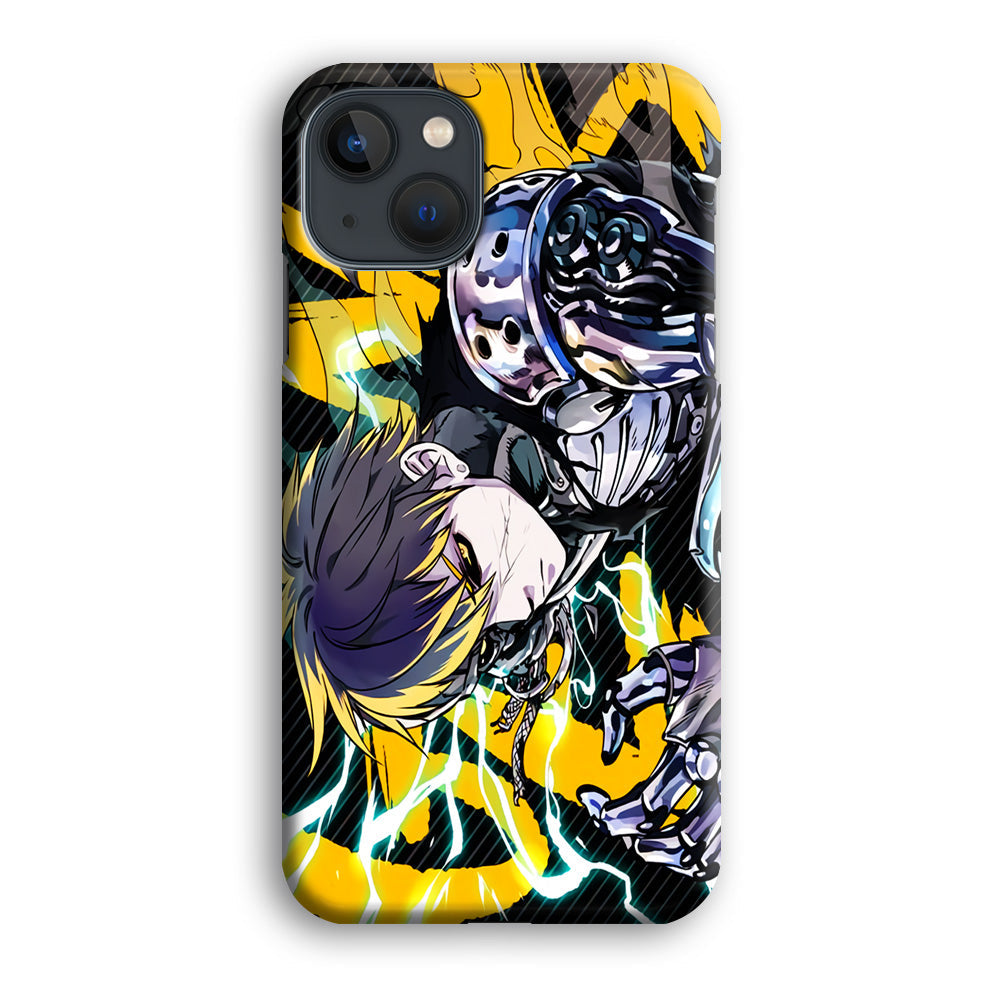 Genos One Punch Man Battle Mode iPhone 14 Case