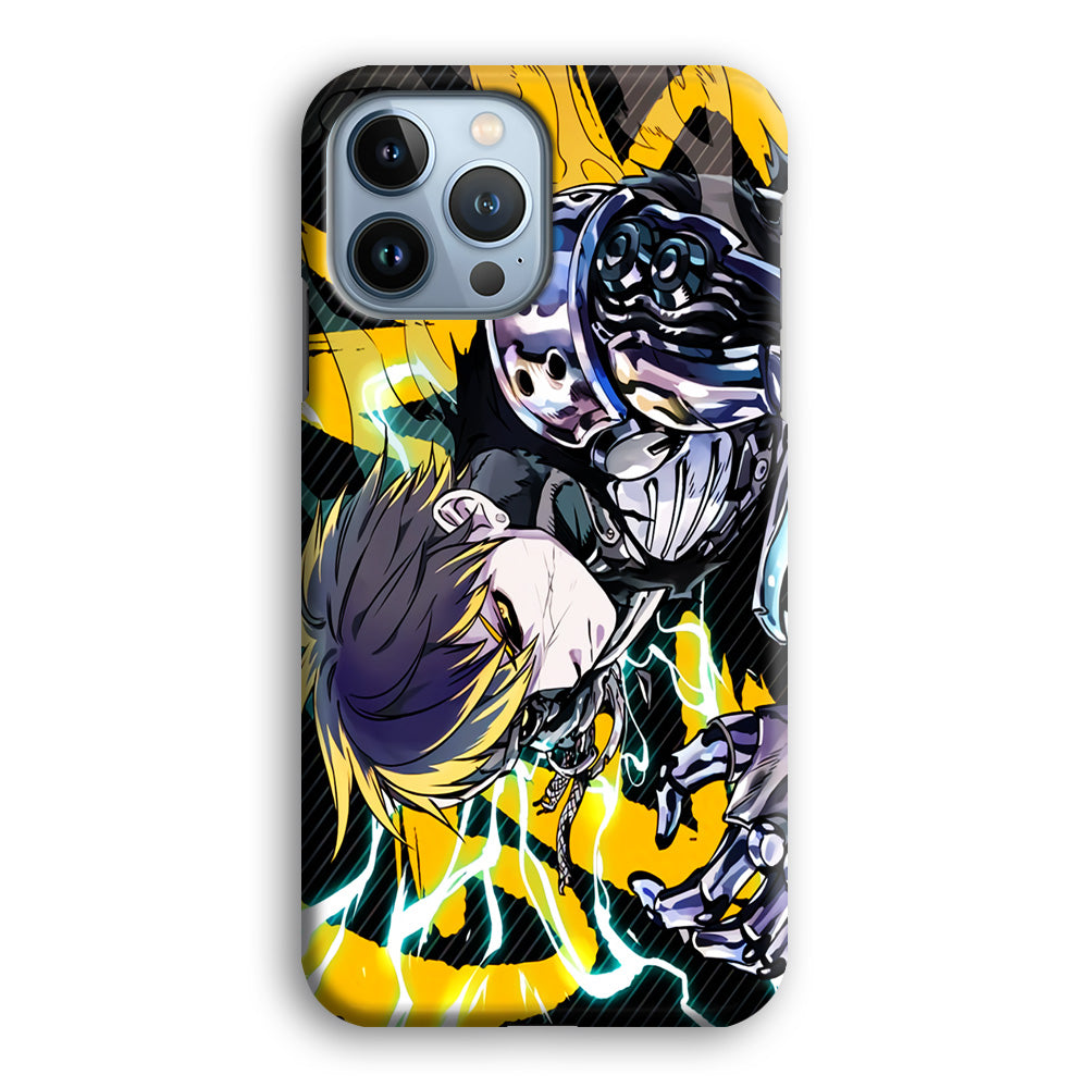 Genos One Punch Man Battle Mode iPhone 14 Pro Max Case