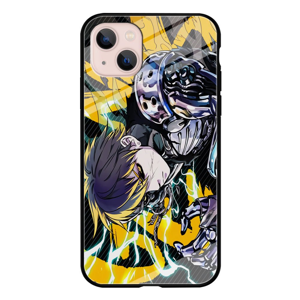 Genos One Punch Man Battle Mode iPhone 14 Case