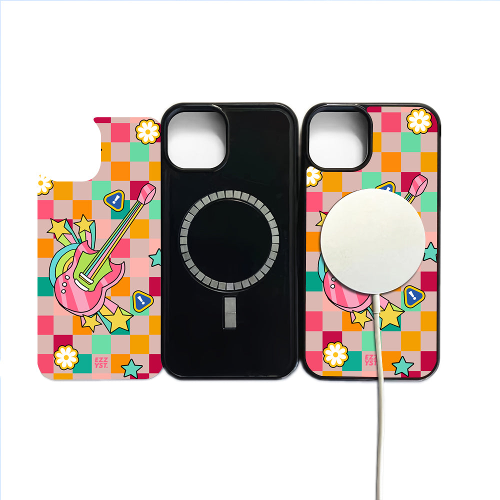 Genre of Rock Sticker Excerpts in Dancing Magsafe iPhone Case