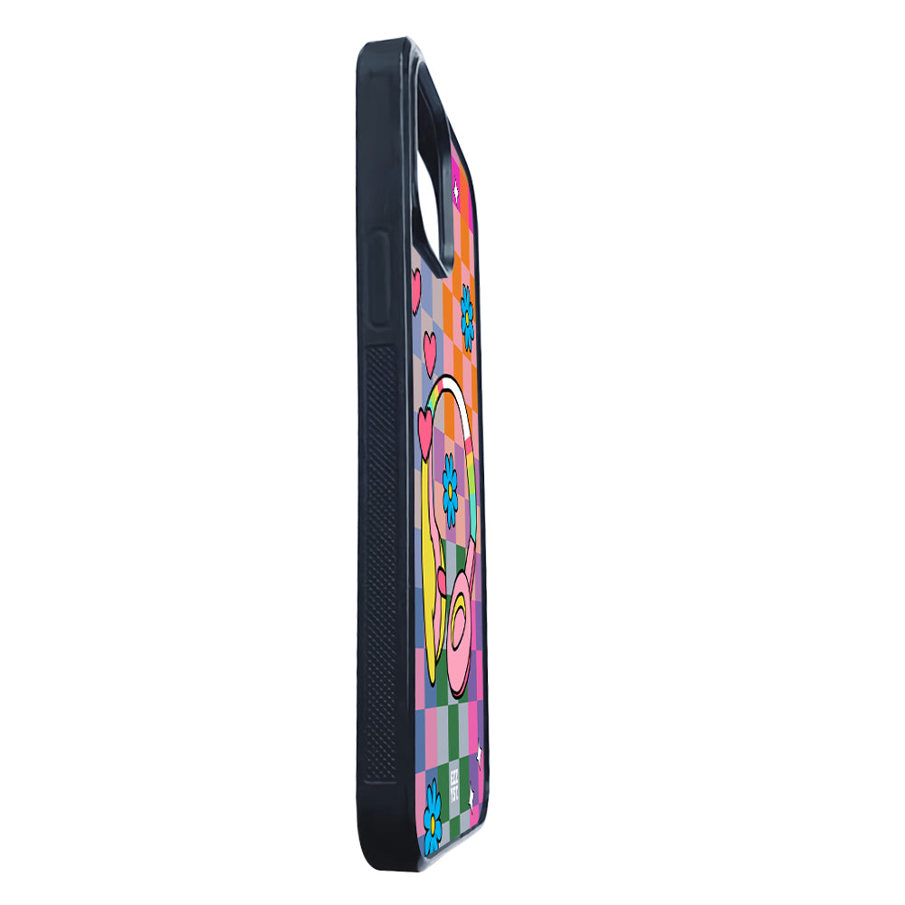 Genre of Rock Sticker Headset of Joy Magsafe iPhone Case