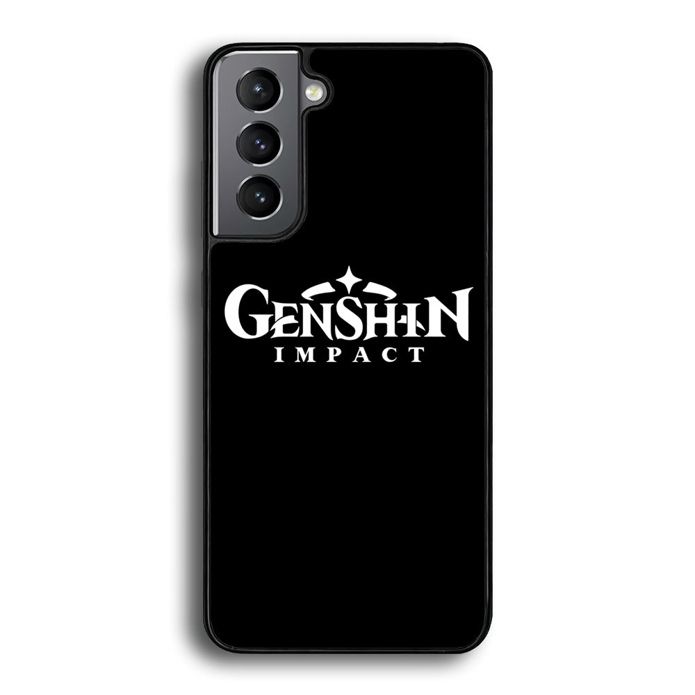 Genshin Impact Logo Black Samsung Galaxy S24 Plus Case - Ezzystore