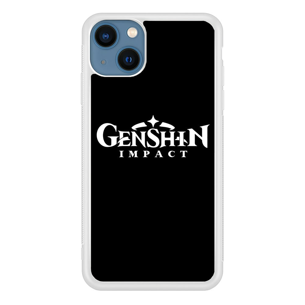 Genshin Impact Logo Black iPhone 15 Case