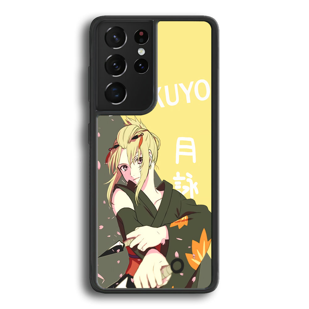 Gintama Tsukuyo Character Samsung Galaxy S24 Ultra Case - Ezzystore
