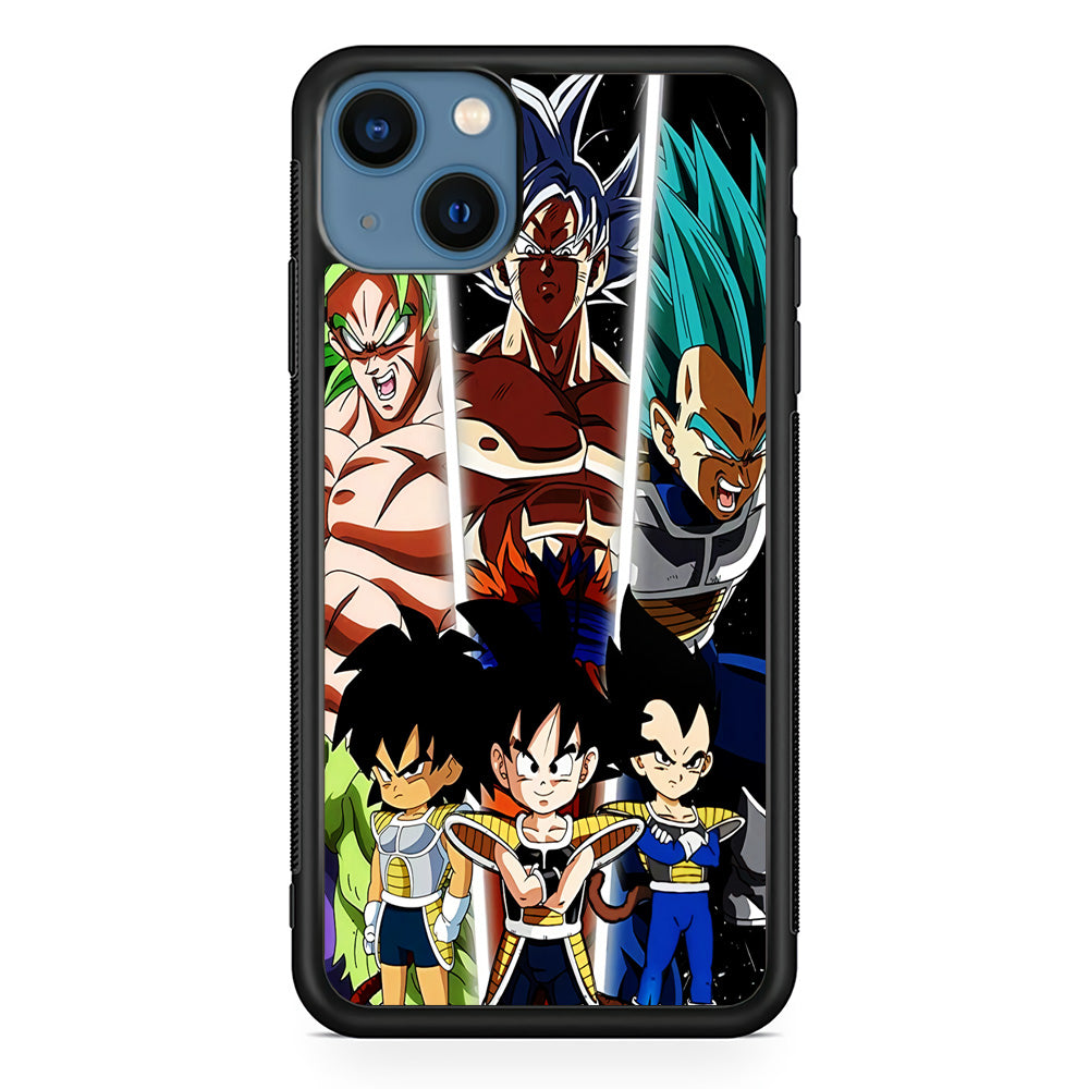 Goku And Brother Transformation iPhone 13 Case