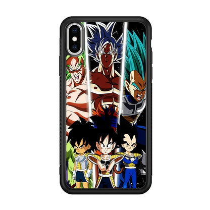 Goku And Brother Transformation iPhone X Case