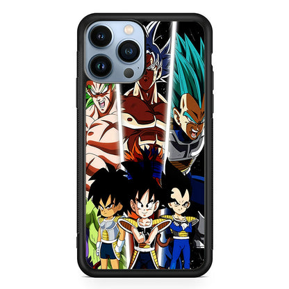 Goku And Brother Transformation iPhone 14 Pro Max Case