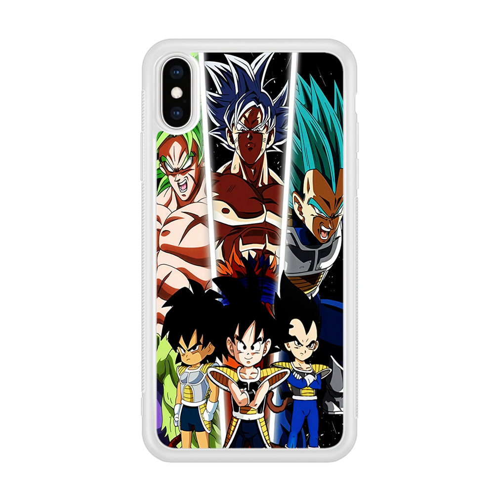 Goku And Brother Transformation iPhone X Case