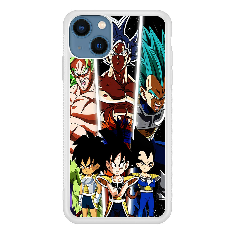 Goku And Brother Transformation iPhone 14 Case