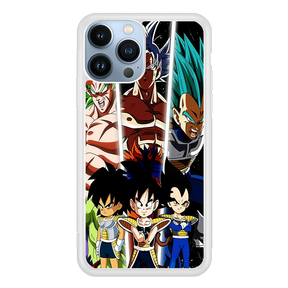 Goku And Brother Transformation iPhone 15 Pro Case