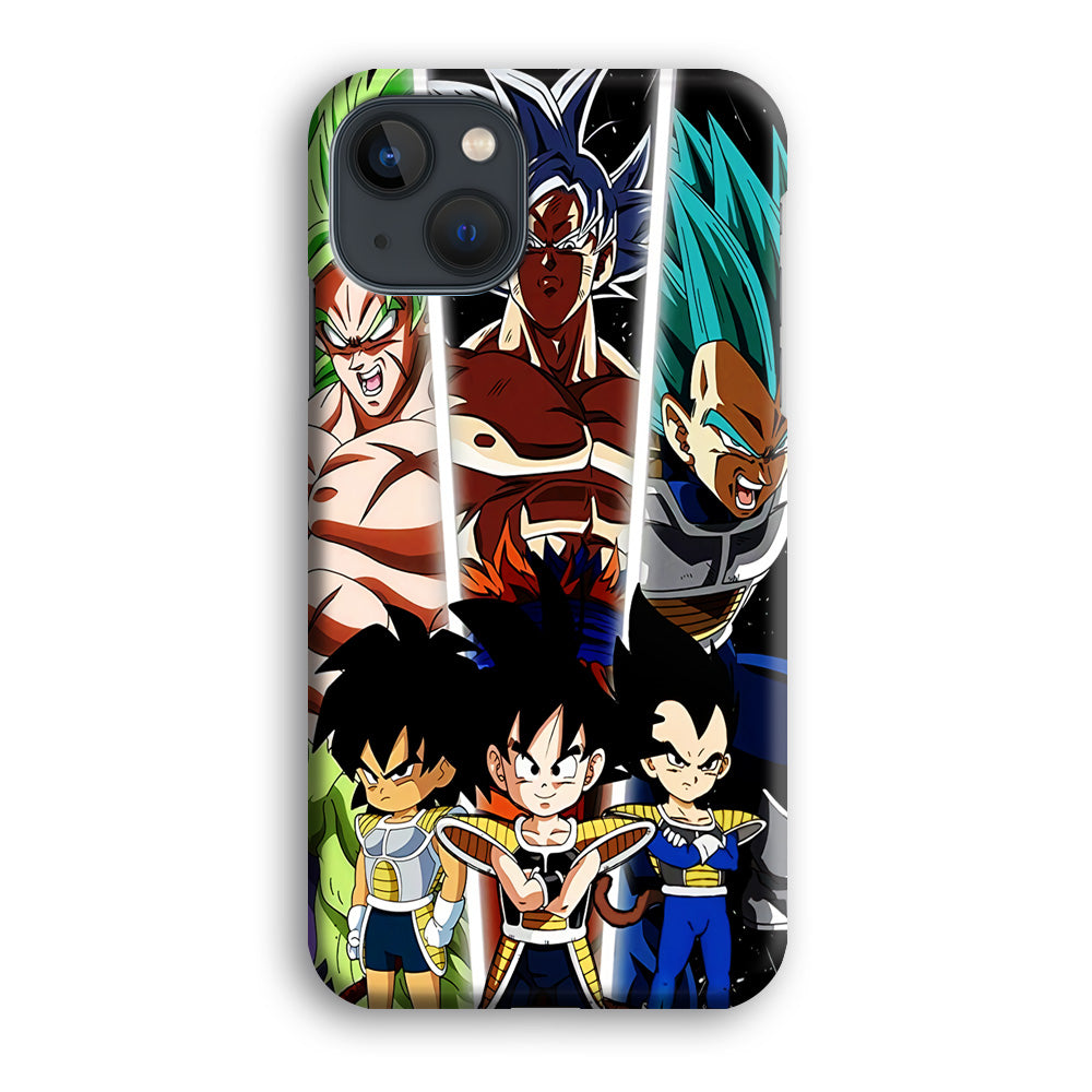 Goku And Brother Transformation iPhone 13 Case