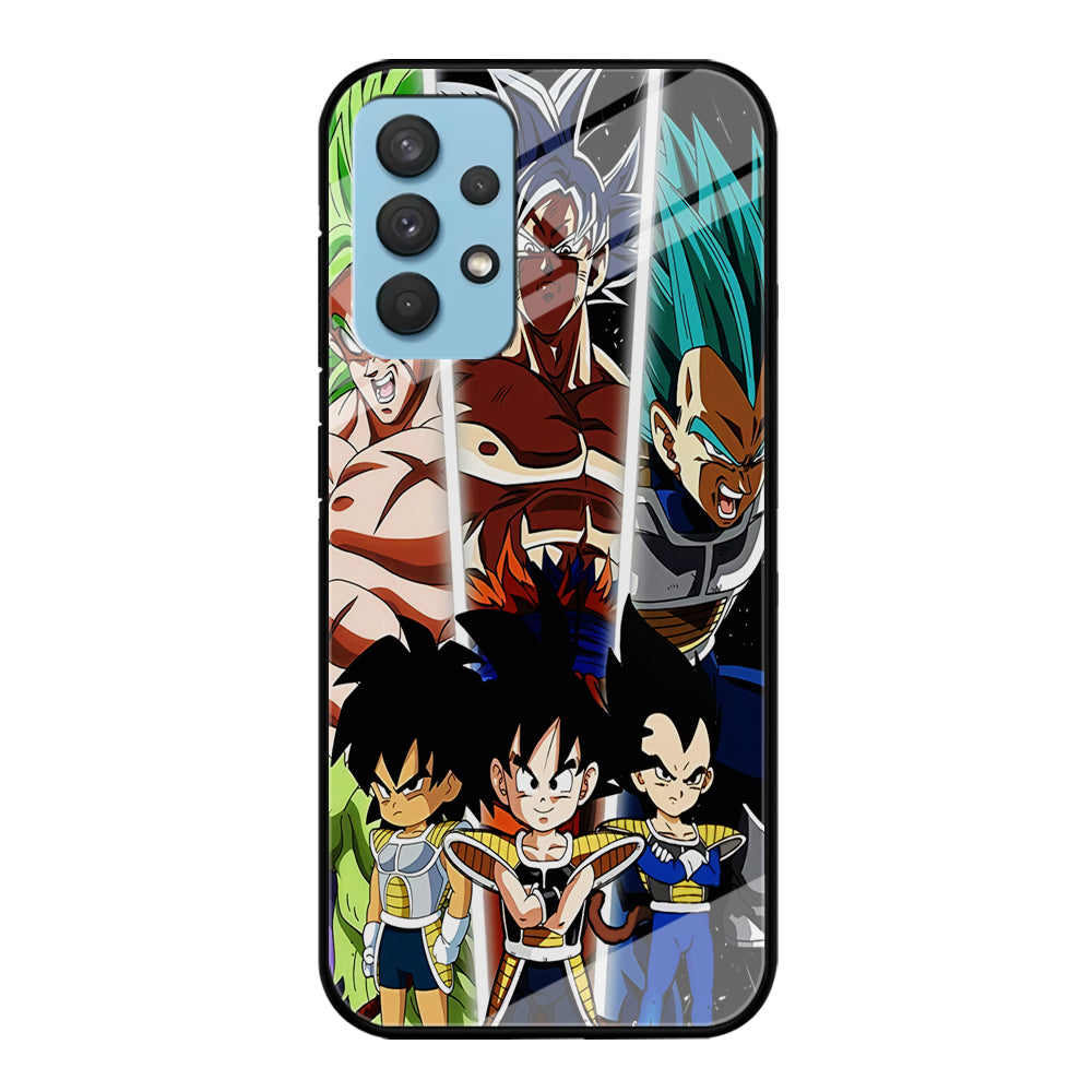 Goku And Brother Transformation Samsung Galaxy A32 Case