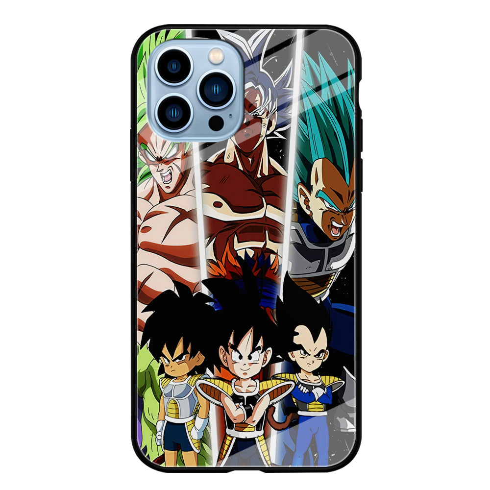 Goku And Brother Transformation iPhone 14 Pro Max Case