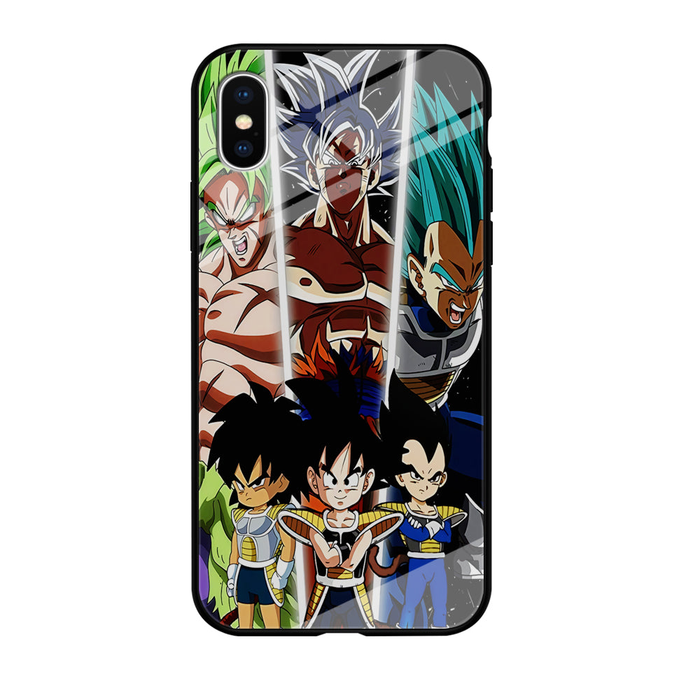 Goku And Brother Transformation iPhone X Case