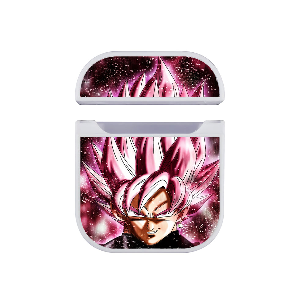 Goku Black Super Saiyan Rose Hard Plastic Case Cover For Apple Airpods