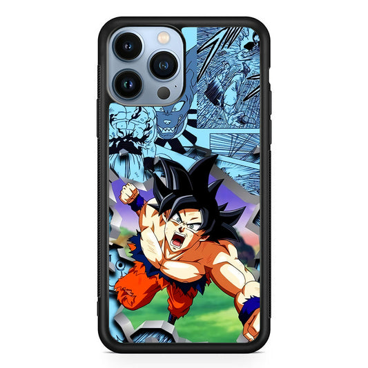 Goku Comic Power iPhone 14 Pro Case