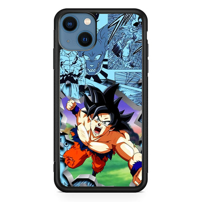 Goku Comic Power iPhone 15 Plus Case