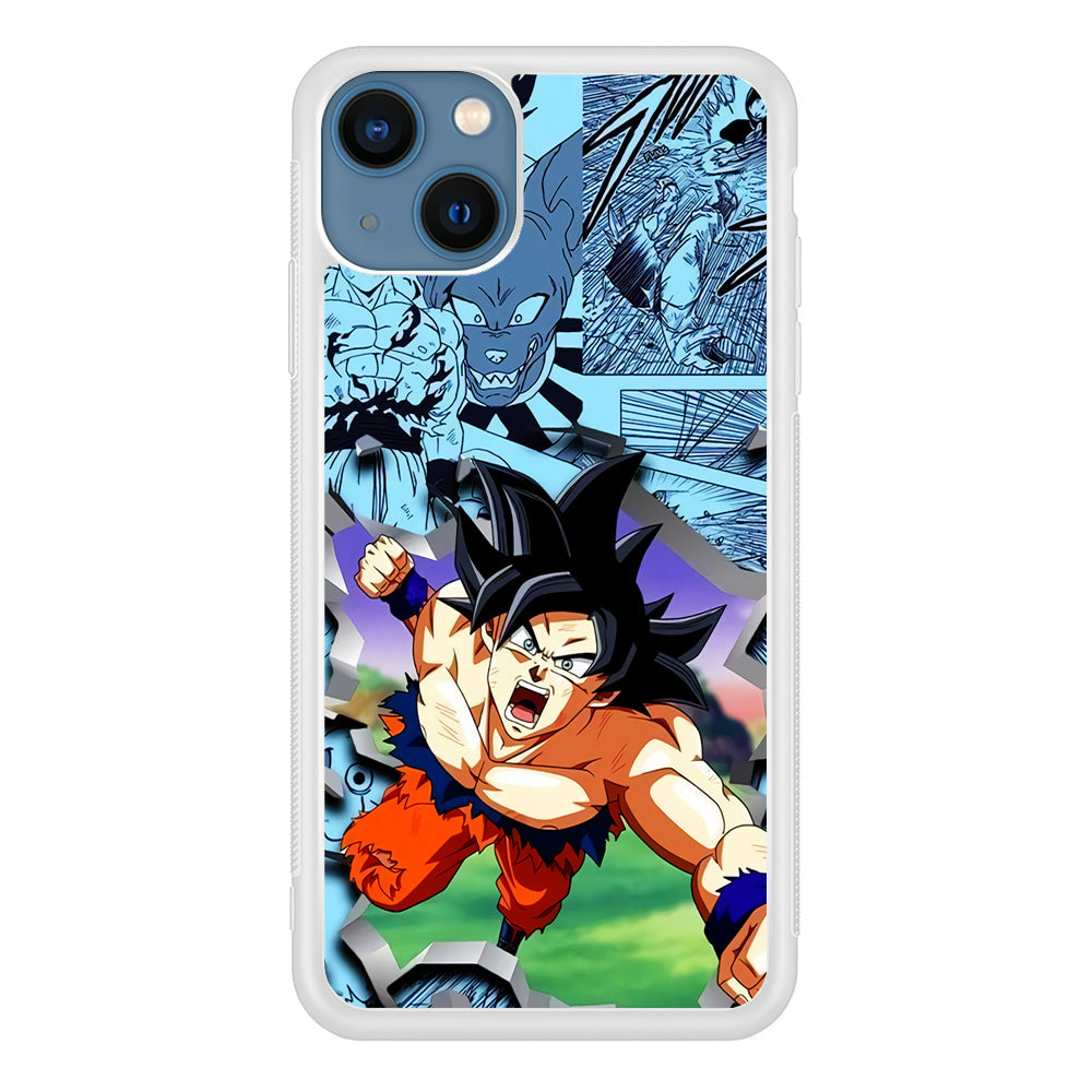 Goku Comic Power iPhone 14 Case