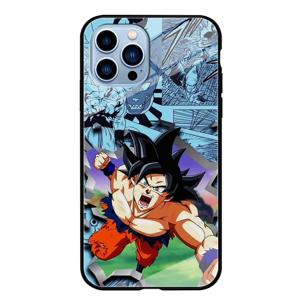 Goku Comic Power iPhone 15 Pro Case