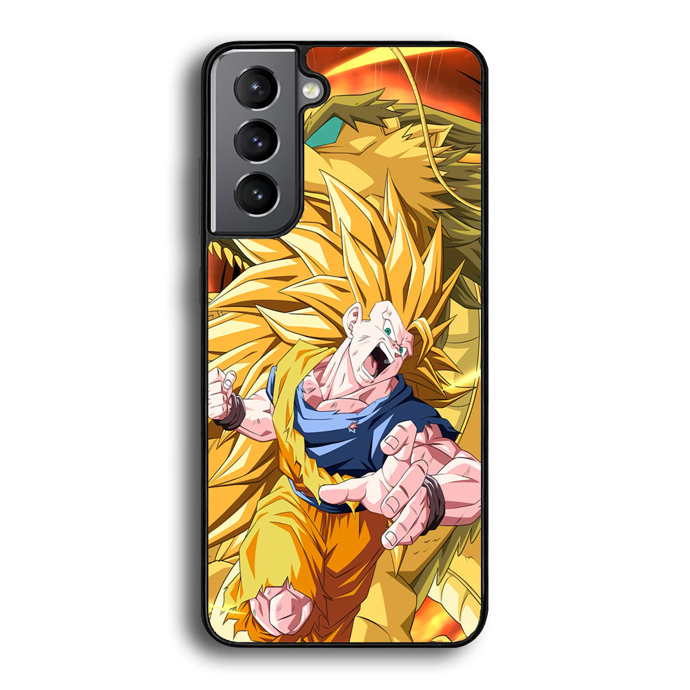 Goku Saiyan Dragon Samsung Galaxy S24 Case - Ezzystore