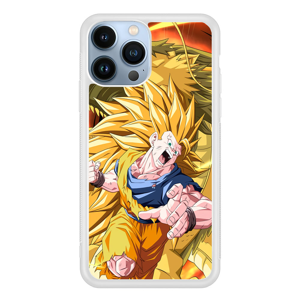 Goku Saiyan Dragon iPhone 15 Pro Case
