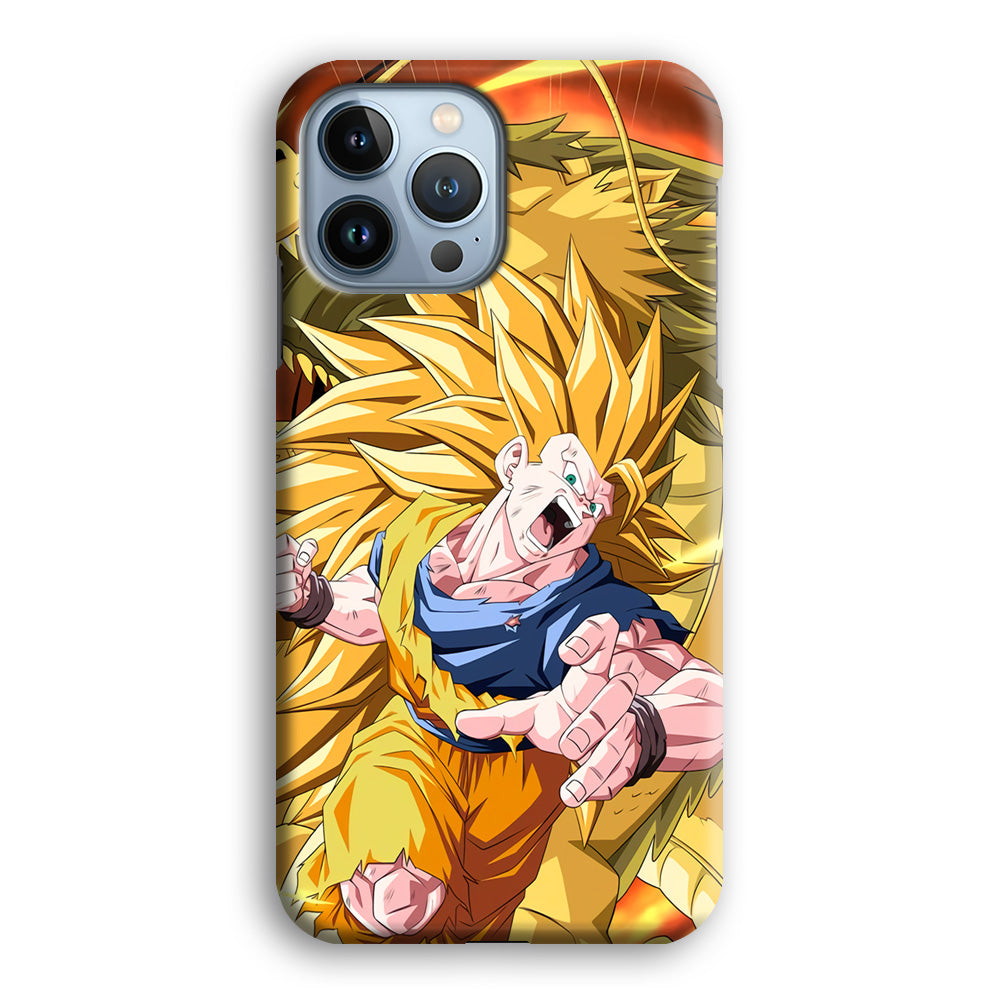 Goku Saiyan Dragon iPhone 14 Pro Max Case