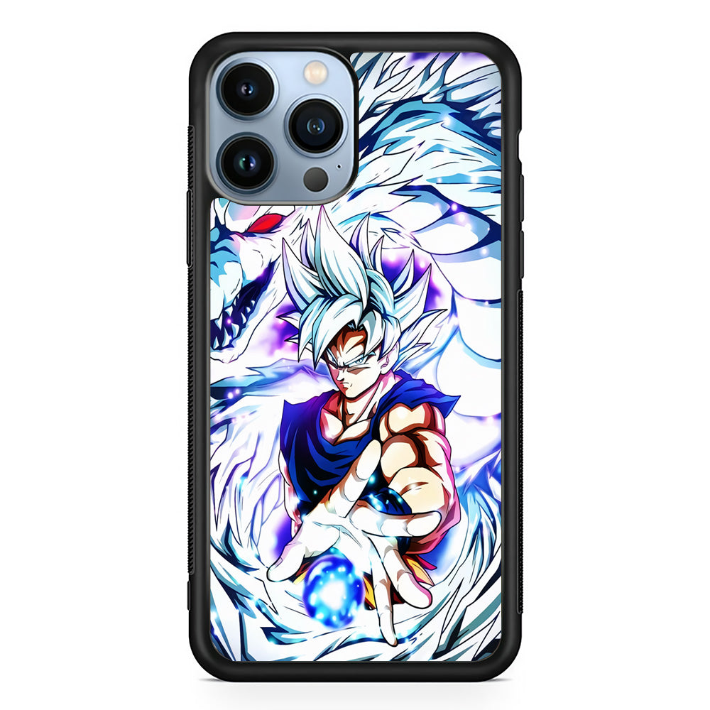 Goku White Dragon iPhone 15 Pro Case