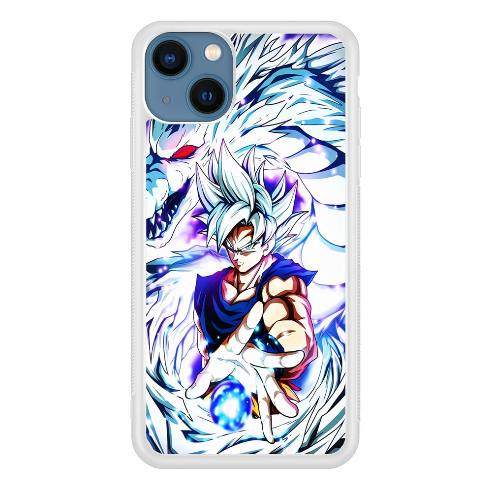 Goku White Dragon iPhone 14 Case