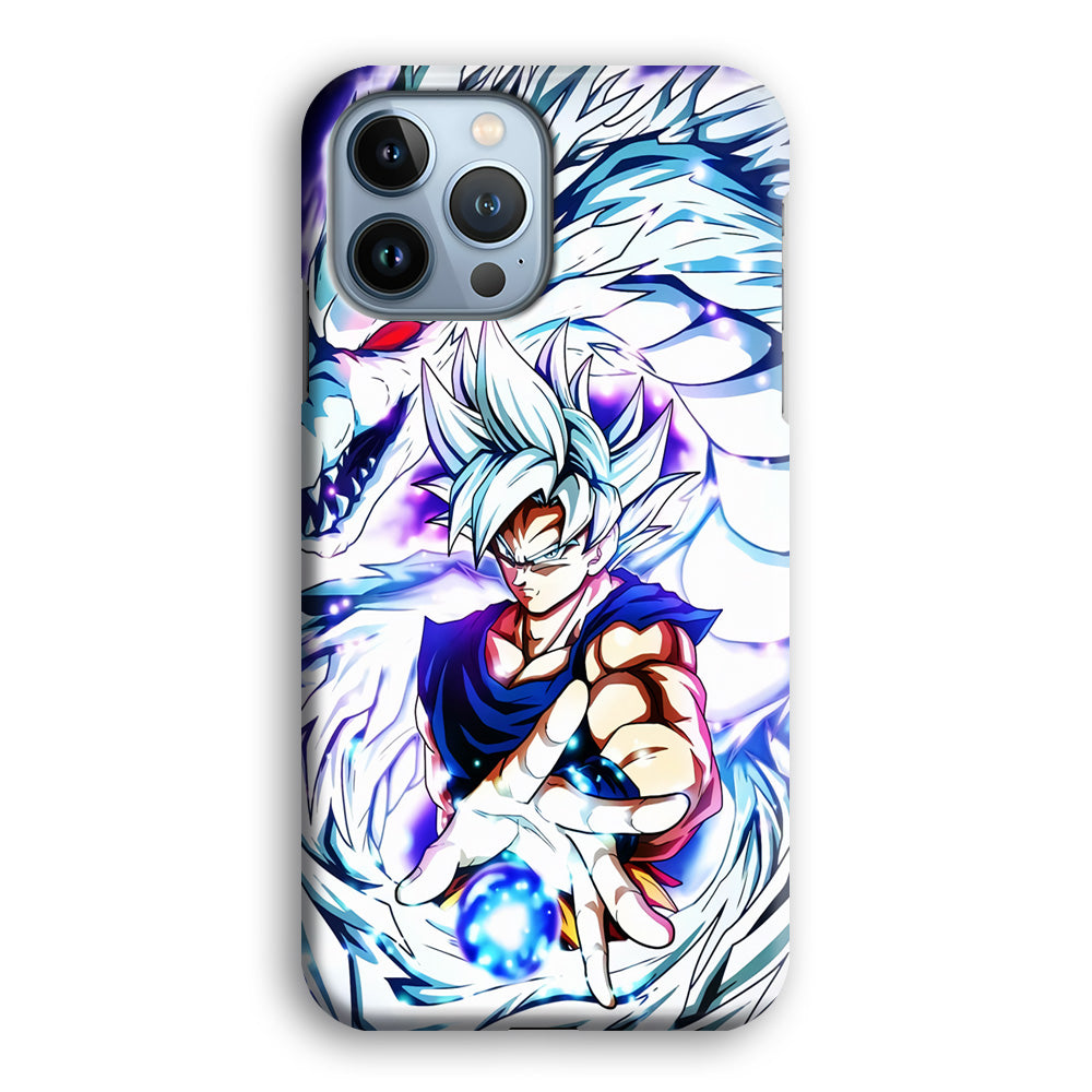 Goku White Dragon iPhone 14 Pro Case
