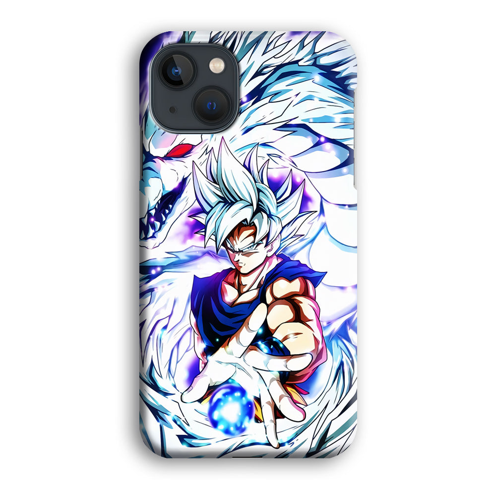 Goku White Dragon iPhone 14 Case