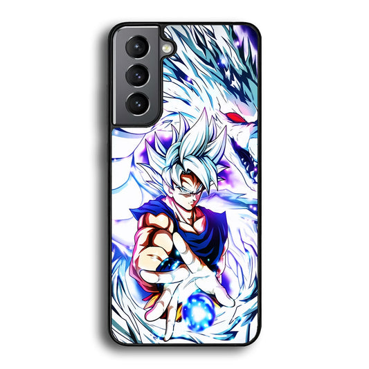 Goku X White Dragon Samsung Galaxy S24 Case - Ezzystore